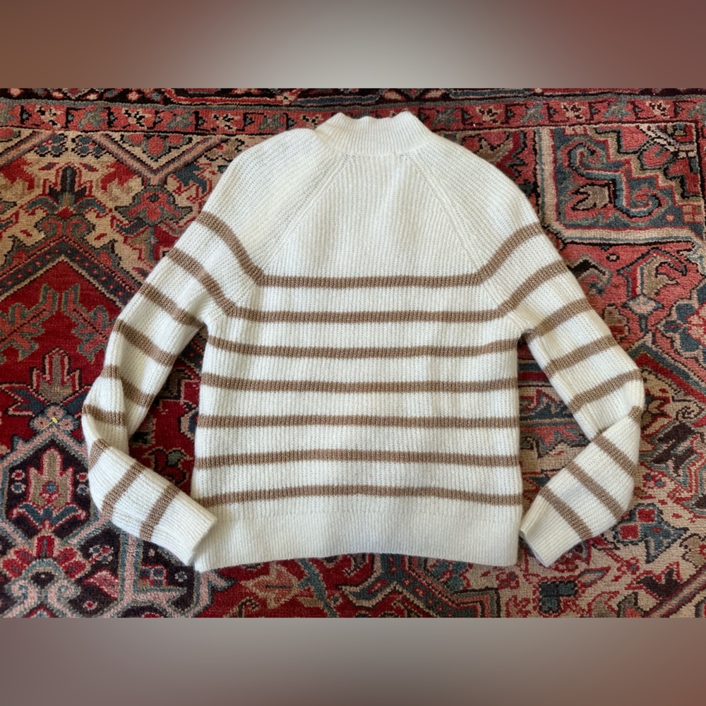 Sezane Trudy Ecru / Gold Jumper— Size XS - Picture 10 of 10